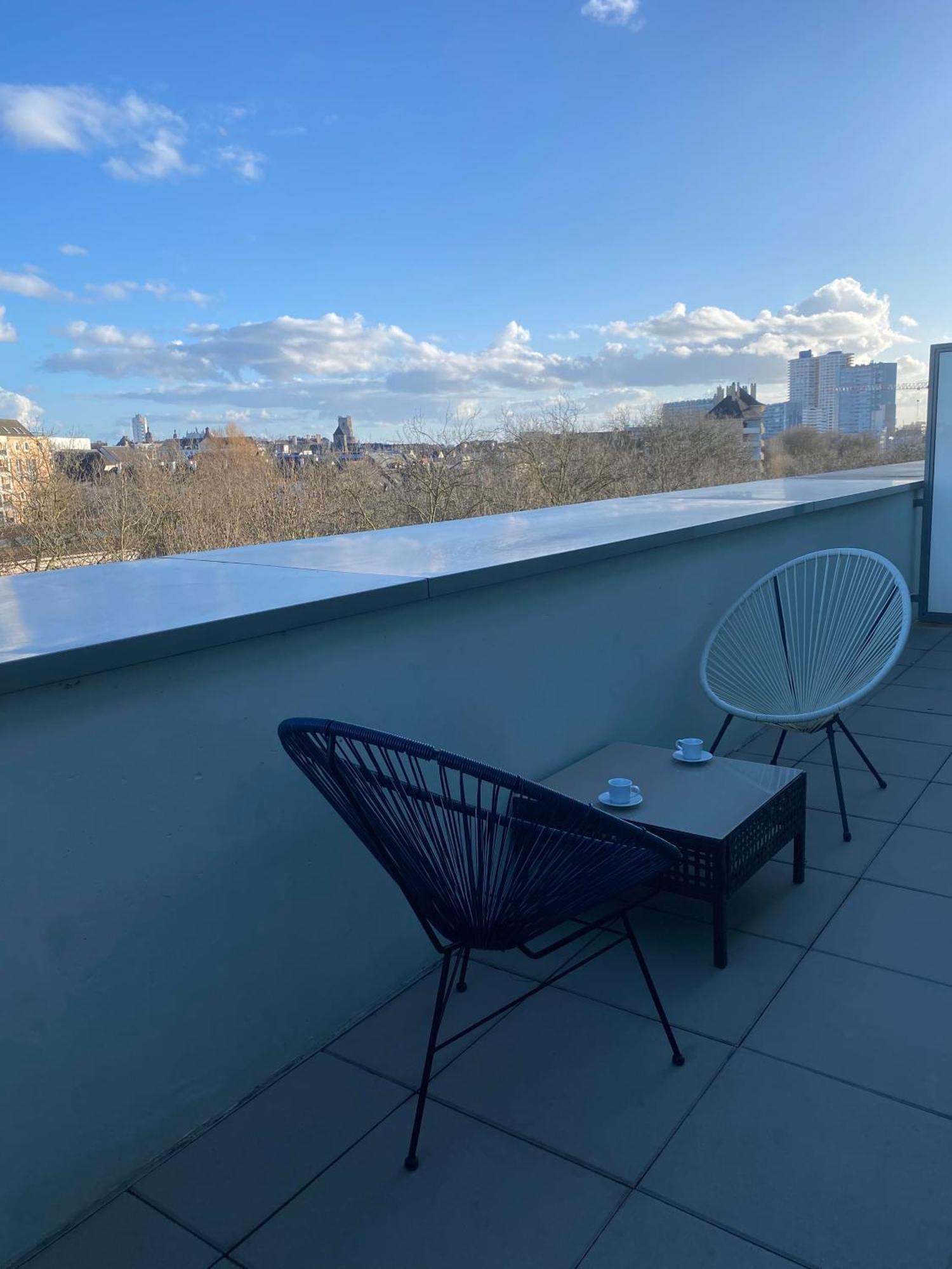 Les Terrasses De Saint Martin Lägenhet Rennes Exteriör bild