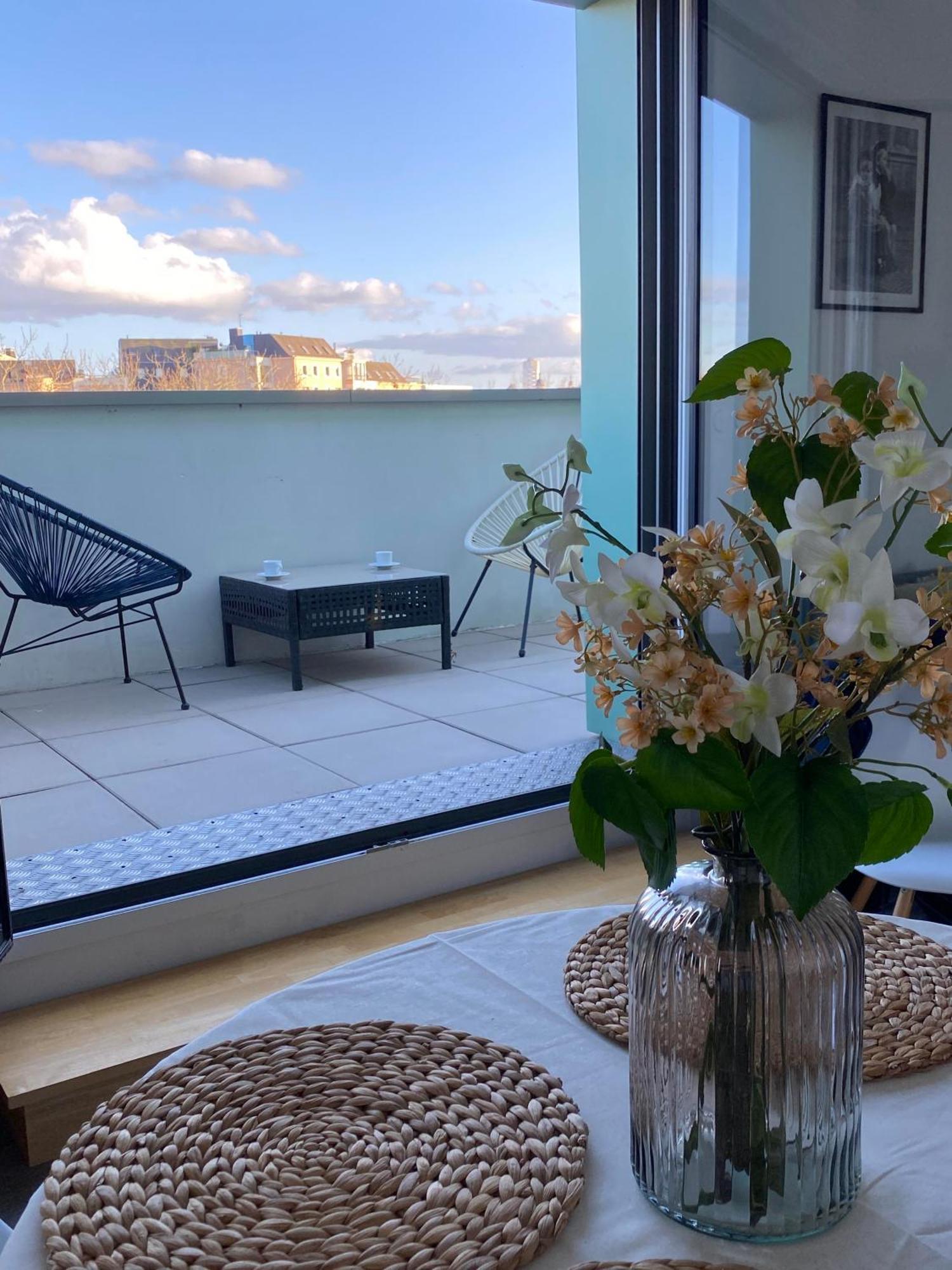 Les Terrasses De Saint Martin Lägenhet Rennes Exteriör bild